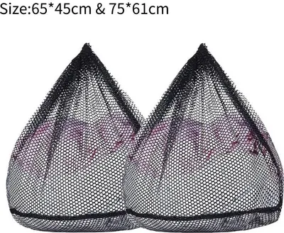 Produktbild von Wäschebeutel Waschmaschine Mit Kordelstopper Wiederverwendbare Große Netzbeutel Für Wäsche/Schutz/Wäschenetz, Babywäsche/Unterwäsche,