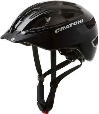 Zdjęcie produktu dla Kask Cratoni C-Swift – czarny błyszczący rozmiar uniwersalny (53–59 cm) 112201F5