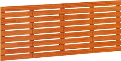 Produktbild von vidaXL Wand-Kopfteil 166x3x63 cm Massivholz Kiefer