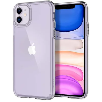 Obrázok produktu pre Priehľadné puzdro pre iPhone s ochranou obrazovky - IPhone 11 / Bez