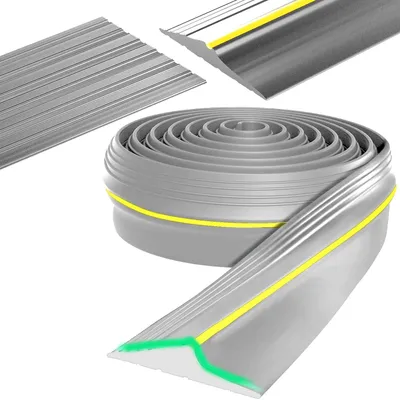 Productafbeelding van Drempelafdichting 3 Meter - Weerbestendig - EPDM-Rubber - Energiebesparend - Veiligheidsontwerp - Duurzaam - Garagedeurafdichting