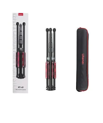 Zdjęcie produktu dla Lekki statyw z włókna węglowego, maksymalna wysokość 194 cm, odłączany monopod
