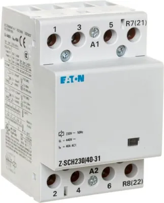 Obrázok produktu pre Z-SCH230/40-31 Inštalačný stykač 230VAC 3S+1Ö 40A 248854 (248854)