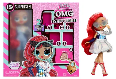 Obrázok produktu pre L.O.L. Surprise! OMG Eye Spy – Spy, Modelka, Žena, 4 rok / roky, Chlapec / dievča, Viacfarebný