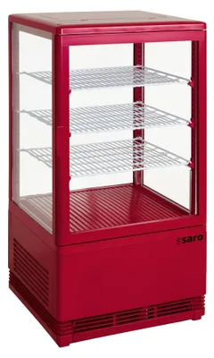 Produktbild von Mini-Umluftkühlvitrine SC 70 rot