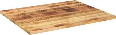 Obrázok produktu pre vidaXL Stolová doska 90x80x2,5 cm Obdĺžniková Hrubé masívne drevo Mango