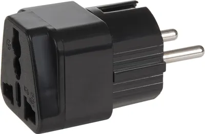 Produktbild von Reise Adapter UK / GB auf EU Universal Schuko Stecker England Deutschland Euro