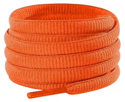 schnuersenkel laufschuhe oval orange