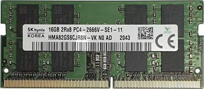 Produktbild von Hynix 32GB DDR4 PC4 2666MHz 260pin SO-DIMM RAM Speicher HMAA4GS6MJR8N-VK