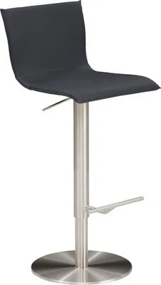 A studio shot of a bar stool.