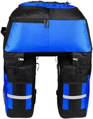 Produktbild von Fahrradtasche 3-in-1 wasserdicht 70L Kapazität Blau