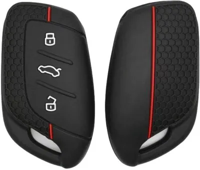 Imagen del producto de Soporte para llaves de coche de silicona: protege contra daños. Adecuado para modelos MG y Roewe