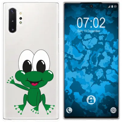 Produktbild von PhoneNatic Case kompatibel mit Samsung Galaxy Note 10+ Silikon-Hülle Cutiemals M2