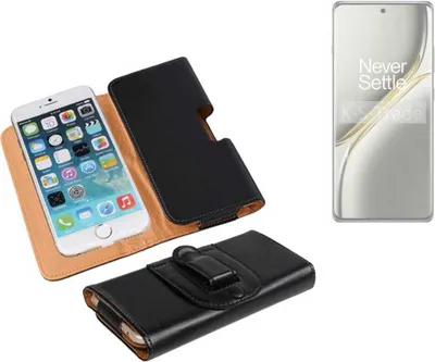 Produktbild von K-S-Trade Schützhülle Handyhülle kompatibel mit OnePlus Ace 3 Pro Holster Gürtel Tasche Schutzhülle Handy-Tasche Smartphone Case Seitentasche
