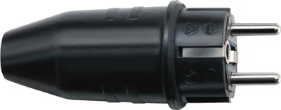 Produktbild von Brennenstuhl Schutzkontakt-Gummistecker 230V/16A IP44, 1082040