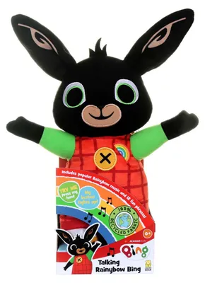 Immagine prodotto di Peluche arcobaleno parlante Spectron Bing con luci e suoni 0m+
