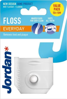 Obrázek produktu pro Jordan Jorden Everyday Floss 50 metrů - Dentální nitě