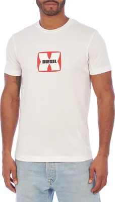 Produktbild von Diesel Bedrucktes Kurzarm-T-Shirt für Herren A03848-80GRAI