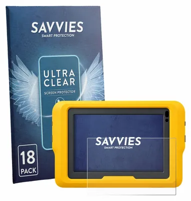 Produktbild von 18x Für Fluke 832 Schutzfolie Savvies Displayschutz Display Schutz Folie Klar Transparent