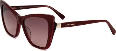 Image de Longchamp LO669S 598 GOJI RED 56/16/140 Lunettes de soleil Femme Lunettes de soleil Femme