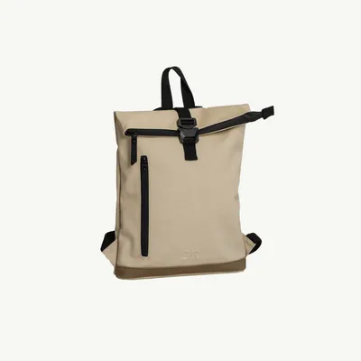 Produktbild von Daniel Ray Rucksack Yeppoon mit Rolltop-Steckschnallen-Verschluss - Rollrucksack mit vielen Fächern in Beige