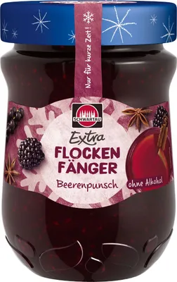 Produktbild von Schwartau Extra Beerenpunsch "Flockenfänger", 340g