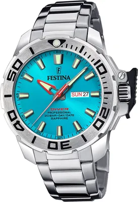 Produktbild von Festina Herren Uhr Casual Edelstahl Armbanduhr silber D2UF20665/6