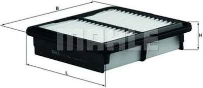 Produktbild von Luftfilter MAHLE LX 2973 für SUZUKI JIMNY (FJ) Filtereinsatz