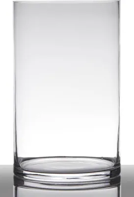 Produktbild von Hatchet Glasvase - Zylinder - Glas - transparent - 19 x 25 cm