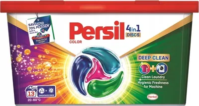 Produktbild von Persil Discs Color Kapsulki do prania kolorowych tkanin 4w1, 13 sztuk