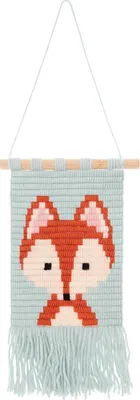 Image de Kit de broderie Longstitch renard, 6 pièces, 18 x 30cm