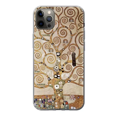 Produktbild von MuchoWow® Handyhülle Schutzhülle Hülle für iPhone 13 Pro Max Der Baum des Lebens - Gustav Klimt Silikon Softcase Handy Hülle - Mobiltelefon