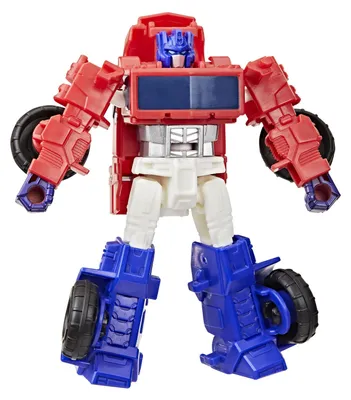 Image de Transformers CYBERWORLD Optimus Prime, figurines robot Cyber Changers