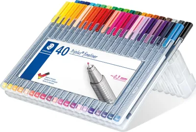 Immagine prodotto di STAEDTLER® 334 SB40 Fineliner triplus 40ST Box