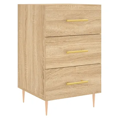 Produktbild von Nachttisch Sonoma-Eiche 40x40x66 cm Holzwerkstoff