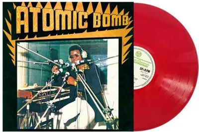 Produktbild von William Onyeabor: William Onyeabor: Atomic Bomb (Limited Indie Edition) (Red Vinyl) -   - (LP / A)