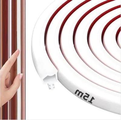Immagine prodotto di Nastro di tenuta in gomma TPE bianco, 15 m, larghezza 4 mm, spessore 6 mm