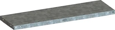 Produktbild von META Fachboden V 230 verzinkt 1000 x 300 mm Tragkraft 230 kg