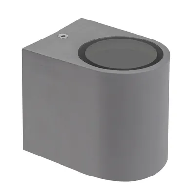 Produktbild von Spectrum Außenleuchte Wandleuchte Parete Grau Down IP54 max. 6W GU10 ohne Leuchtmittel