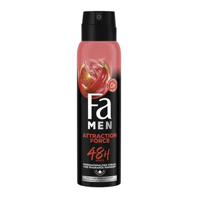 Obrázek produktu pro Fa Deospray Men Attraction Force 48h Protection Anti Stain 150ml