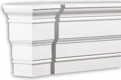 Produktbild von Profhome 404332 Stirnelement Außenstuck Zierelement Fassadenelement