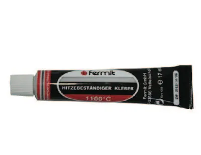 Produktbild von Kleber für Dichtschnur Tube 17ml hitzebeständig bis 1100°C