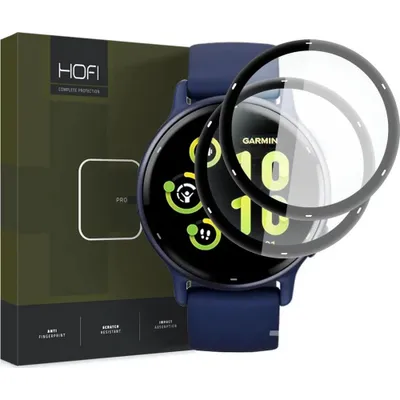 Zdjęcie produktu dla Szkło Hybrydowe Hofi Hybrid Pro+ 2szt. Niepękające DO Garmin Vivoactive 5
