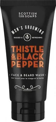 Produktbild von Scottish Fine Soaps Gesichts- & Bartreiniger Thistle & Black Pepper 150ml
