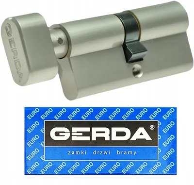 Produktbild von Gerda WK E1 Schließzylinder Nickel 45/30 (Knauf)