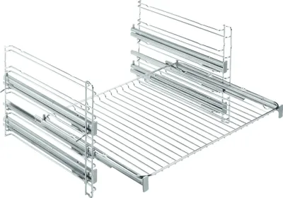Obrázek produktu pro AEG DOMÁCÍ SPOTŘEBIČE FlexiRunners SuperClean plně výsuvné, 3 páry, multifunkční parní trouba VÝSUVNÁ PARNÍ TROUBA 3 PÁRY MULTIFUNKČNÍ PARNÍ TROUBA