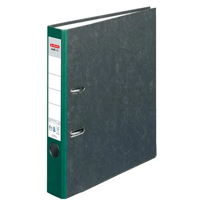 Image de herlitz maX.file nature Classeur vert marbré Carton 5,0 cm DIN A4