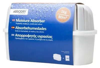 Immagine prodotto di Everbrand Absodry Grande assorbitore di umidità, per ambienti fino a 80 m3, 1000 g