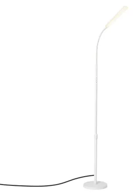 Obrázok produktu pre Nastaviteľná stojacia lampa | Biela | 22x22x141-175 cm