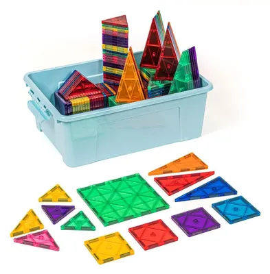 Immagine prodotto di MagGenius Blocchi da costruzione magnetici, 200 pezzi